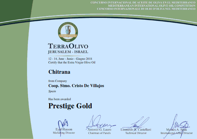 Premio Prestige Gold